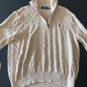 Men’s polo Ralph Lauren sweater.